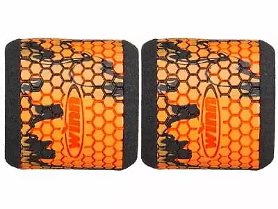 2 Winn Fishing Reel Grip Sleeves Straight Type RGSS-ORB Orange & Black Camo • $13.46