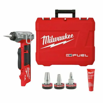 Milwaukee 2532-20 M12 FUEL ProPEX Expander W/ 1/2 -1   ProPEX Expander Heads • $477.99