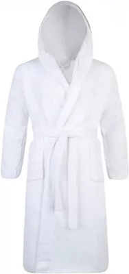 Luxury Terry Towel Bathrobe Towelling Robe Women Ladies Shawl Dressing Gown • £14.39