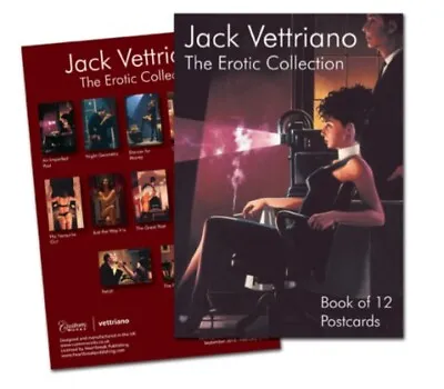£9.99 • Buy Jack Vettriano Postcard Book - Erotic Collection 