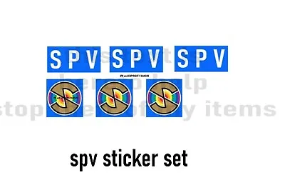 Dinky  Spv  Replacement Sticker Set • £1.30