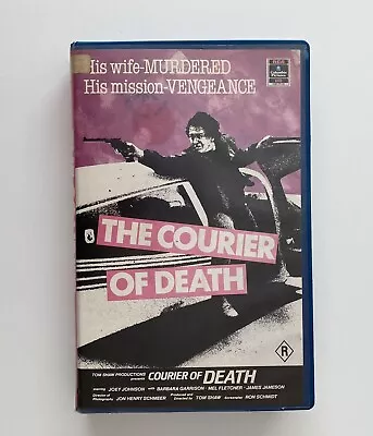 The Courier Of Death [VHS] RCA Columbia Hoyts Video Ex-Rental Tape Action 1984 • $19.27