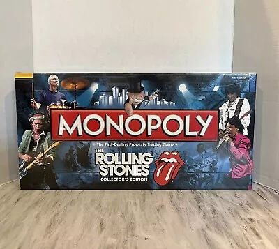 Monopoly The Rolling Stones Board Game 2010 Collectors Edition Brand New • $40