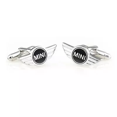 £4.99 • Buy Stylish Men's Women's Mini Car Logo Badge Cufflinks For Wedding Party