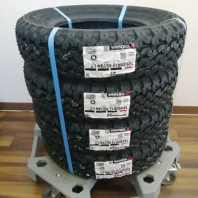 YOKOHAMA Y828 Geolander KT 145/80R12 Tires Snow Mud New Arrival Super Digger2 • $346.50