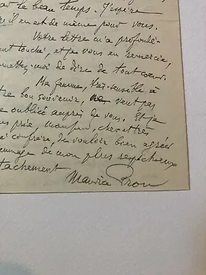 Maurice Prou Historian Numismatist Signed 1917 Autograph Letter Paul Meyer • $52.09