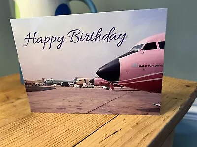 COURT LINE BAC 111 - Birthday Card- NEW EDITION LIMITED EDITION • £5.99
