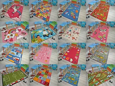 Kids Mat Rug Playroom Machine Washable Non Slip Safety Nursery Children  • £22.99