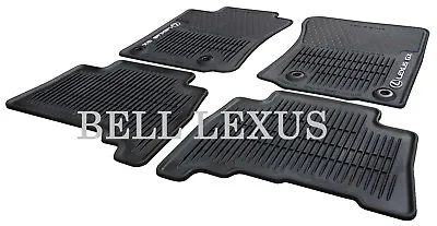 $96.46 • Buy Lexus Oem Factory All Weather Floor Mat Set 2014-2022 Gx460 Black Pt908-60140-20