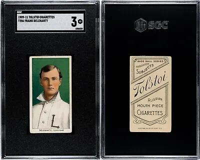 1909-11 T206 Frank Delehanty Louisville SGC 3 ***Tolstoi*** • $414.99