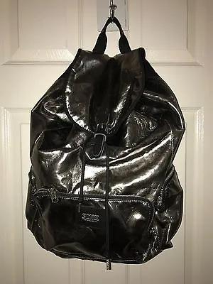 Victoria Secret~Ltd Edition~Full Size Backpack~Grey Faux Leather NWT • $71.40