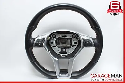 12-18 Mercedes W212 E350 Steering Wheel Black W/ Paddle Shifters OEM • $216