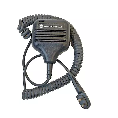 Motorola Remote Speaker Microphone Coiled W/ Clip HMN9026C • $19.99