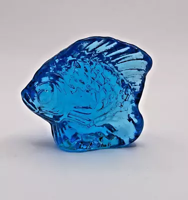 Crystal Legends By Godinger Murano Italy Blue Fish Very Small Figurine Used • $20