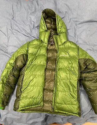 Large Mont Bell Alpine Down Jacket In Evergreen • $220