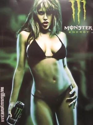 Monster Energy 2006 Skateboard Promotional Poster Flawless New Old Stock • $9.99