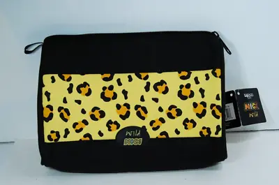 Enesco Nici Wild Yellow Spotted Leopard Cosmetics Bag • $9.95