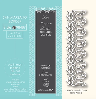 $11.99 • Buy Memory Box Die 98490 San Marzano Border