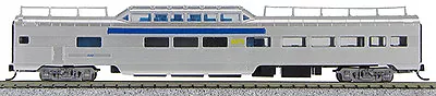 N Budd Passenger P-S Mid-Train Dome Car Via Rail (Silver/Blue/Yellow) (1-41538) • $35.97