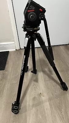 Tripod Manfrotto 190X And Fluid Head 501 And 3 Point Head • $250