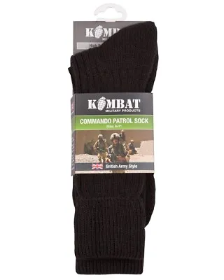 £6.95 • Buy Kombat UK Army Patrol Military Socks Size 6-11