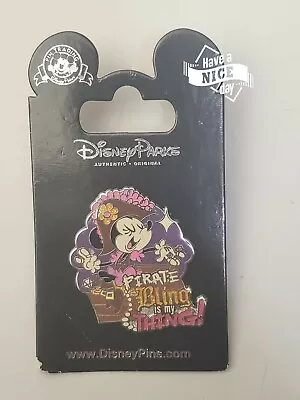 £11.62 • Buy Disney Pins New Minnie Mouse Pirate Bling Is My Thing