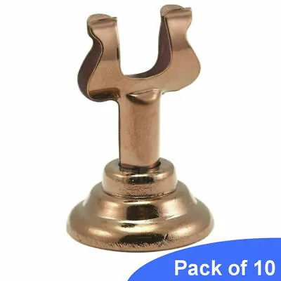 BarBits Antique Bronze Place Card Holder - Pack Of 10 Wedding Table Stand Menus • £19.95