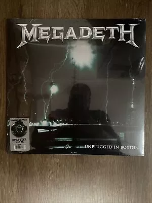 Unplugged In Boston - Green & Black Splatter By Megadeth (Record 2022) • $22