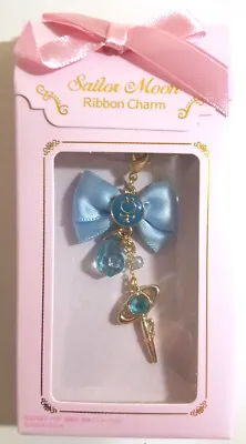 Sailor Moon - Ribbon Charm Clip Keychain - MERCURY Transformation Pen Bow • $15