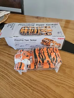 In Original Box Introducing The 2000 Prowling Tiger Tanker By Exxon • $25.69