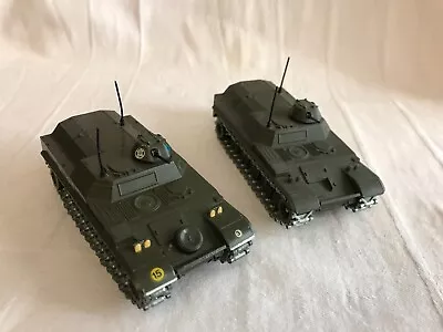 AMX 13T Tank Lot Of 2 Antique Models - 1/50 Solido Verem Ref 227 • $38.34