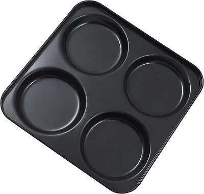 Pendeford I-bake Non-stick 4 Cup Yorkshire Pudding Tray Bake Tin Pan Mold Steel • £7.95