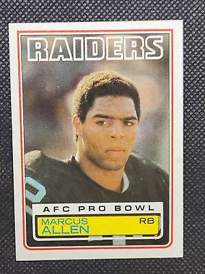 1983 Topps - #294 Marcus Allen (RC) • $13