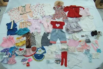 Vintage Doll Clothes Shoes Hats Accessories Large Lot 1950-70s Variety Of Sizes • $24.99