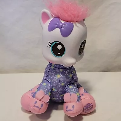 My Little Pony Lullaby Moon Plush Stuffed Animal Toy 6  2012 Pajamas Slippers  • $8