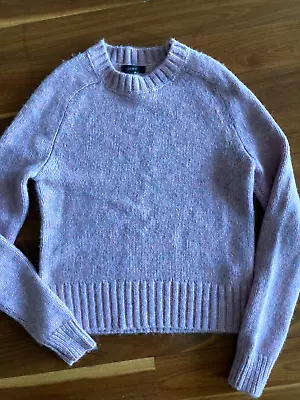 J Crew Wool Crew Neck Fleck Jumper Size XS 8 New With Tags • $120