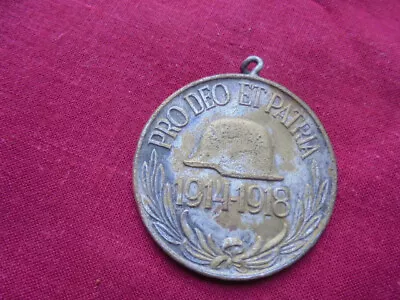 Wwi German Steel Helmet Medal • $100