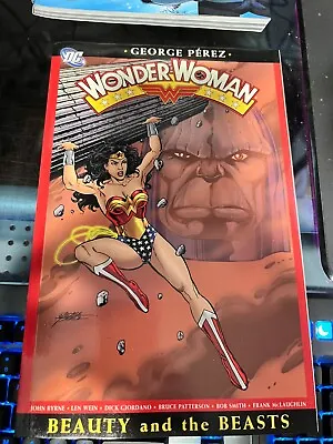 $2 • Buy Wonder Woman By George Perez Volume 3 Beauty And The Beasts DC TPB RARE Darkseid