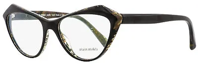 Alain Mikli Butterfly Eyeglasses A03089 Lumette 004 Black/Brown 55mm 3089 • $79