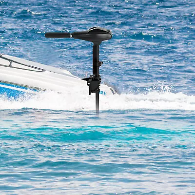 $162 • Buy 58LBS 12V Electric Outboard Trolling Motor Fishing Boat Kayak Engine