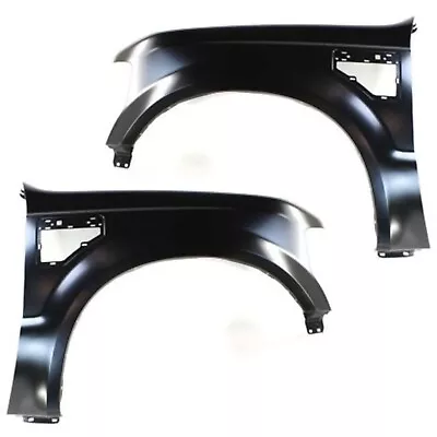 Front Fender Set For 2008-10 Ford F-250 Super Duty Primed With Emblem Provision • $293.30