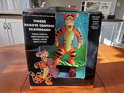 Disney TIGGER Skateboard Remote Control Disney Store C.1999 _ NEW IN BOX Rare • $187.88