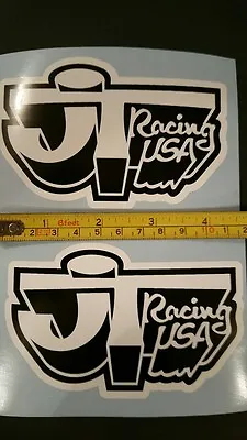 2! JT Racing Sticker AHRMA Vintage Motocross VMX CR YZ RM KX 125 250 400 465 500 • $10.87