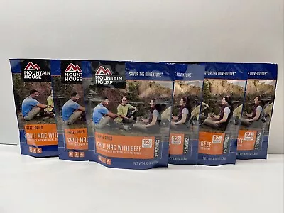 Mountain House Chili Mac With Beef Survival Backpacking & Camping Food-6 Pouches • $60