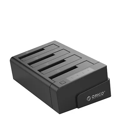 £78.99 • Buy ORICO 4 Bay 2.5 /3.5  USB 3.0 SATA Lll SSD HDD Hard Drive Docking Station Clone