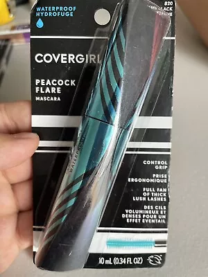 Covergirl Peacock Flare Mascara- #820 Extreme Black- NEW! DAMAGE PACKAGE • $3.99