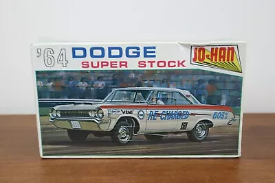 Vintage Johan 1964 Dodge HEMI Super Stock Car 1/25 Scale Model Kit SEALED P • $88