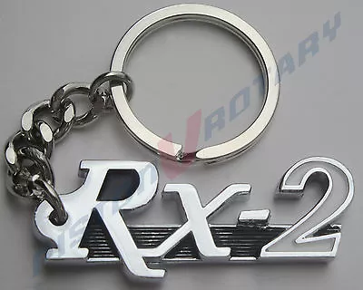 RX2 KEYRING KEY CHAIN Like Badge For MAZDA ROTARY RX-2 12A 13B CAPELLA RE RX3 • $18.95