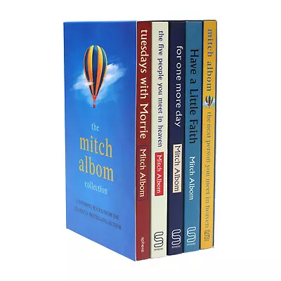 The Mitch Albom 5 Books Collection Box Set - Non Fiction - Paperback • $33.85