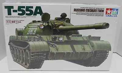 T-55a Russian Medium Tank - 1/35th Model Kit - Tamiya - New Sealed • $49.95